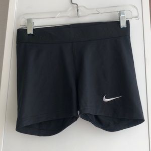 Nike dri-fit spandex shorts